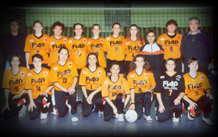 La Rosa della 1° Divisione Femminile - Clicca per ingrandire
