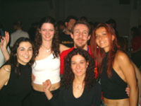 Fede, Frency e Zanna presentano il Benjo - Emi-Manu-Sandro degree party - 02/04/004
