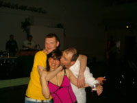 Manu, Dani e Gufi - Emi-Manu-Sandro degree party - 02/04/004