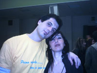 Sandro e Dani - Emi-Manu-Sandro degree party - 02/04/004 - Clicca per ingrandire