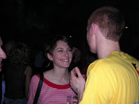 Claudia e Manu - Emi-Manu-Sandro degree party - 02/04/004 - Clicca per ingrandire