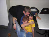 Emi-Manu-Sandro degree party - 02/04/004 - Clicca per ingrandire